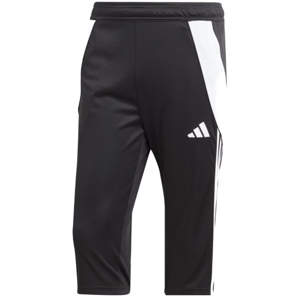 Mens Adidas Tiro 24 3/4 Pant Black
