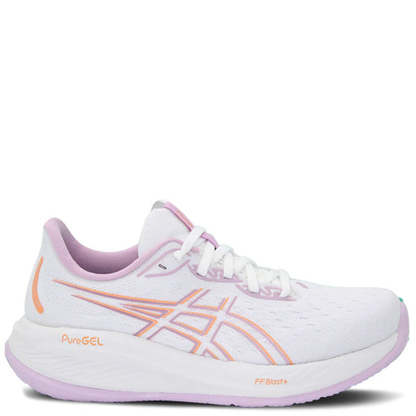 Womens Asics Gel Cumulus 26 White/Light Ube