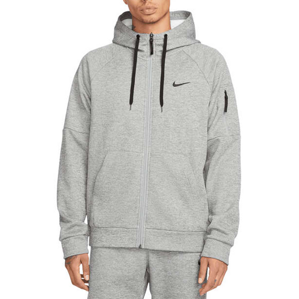Mens Nike Therma-Fit Full-Zip Jacket Grey