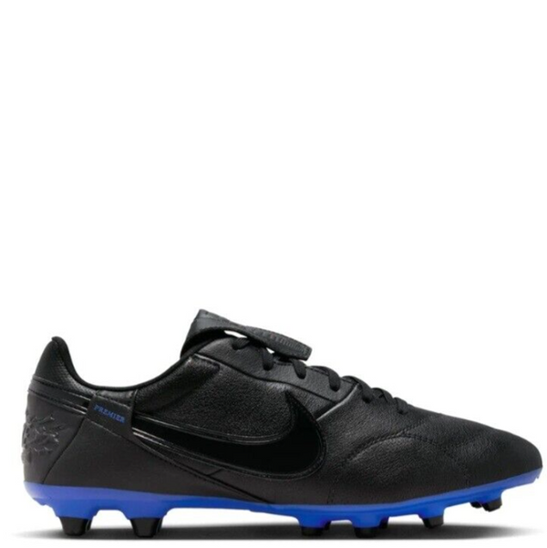 The Nike Premier III FG Black/Hyper Royal