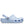 Load image into Gallery viewer, Kids CROCS Classic Clog Blue Calcite