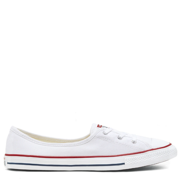Womens Chuck Taylor Dainty All Star Ballet Lace White