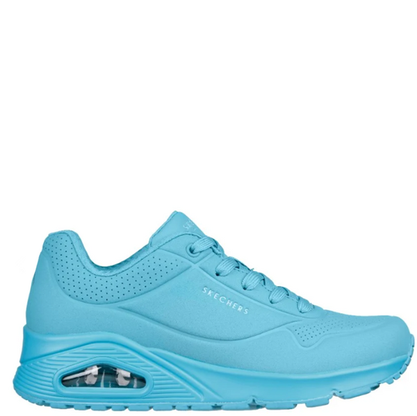 Womens Skechers Uno - Bright Air Aqua