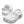 Load image into Gallery viewer, Kids CROCS Classic Clog White