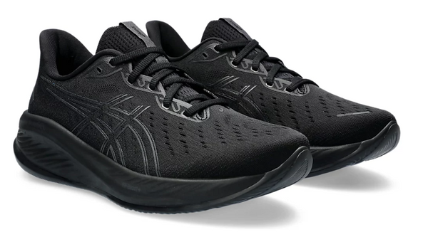 Mens Asics Gel Cumulus 26 Black/Black
