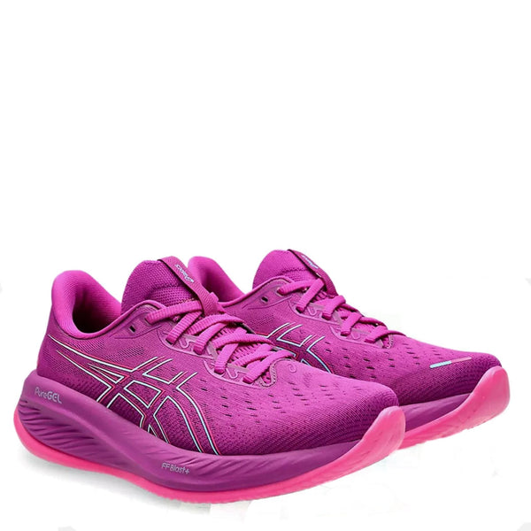 Womens Asics Gel Cumulus 26 Bold Magenta/Bright Cyan
