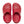 Load image into Gallery viewer, Kids CROCS Classic Clog Varsity Red