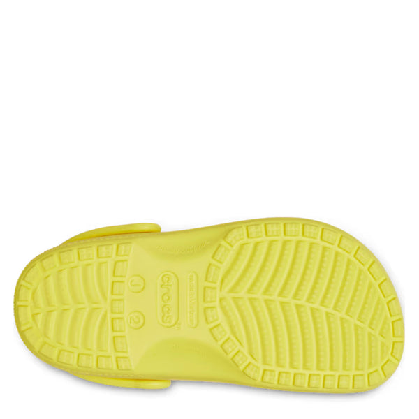 Kids CROCS Classic Clog Cyber Yellow