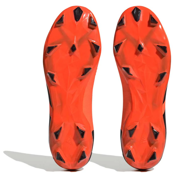 Mens Adidas Predator Accuracy.3 Firm Ground Boots Solar Orange/Core Black