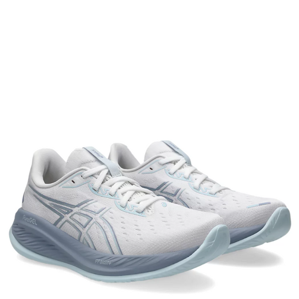 Womens Asics Gel Cumulus 26 White/Cool Grey