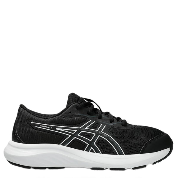 Kids Asics Gel Contend 9 GS Black/White