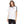 Load image into Gallery viewer, Womens Adidas Essentials 3 Stripe Tee White/Black