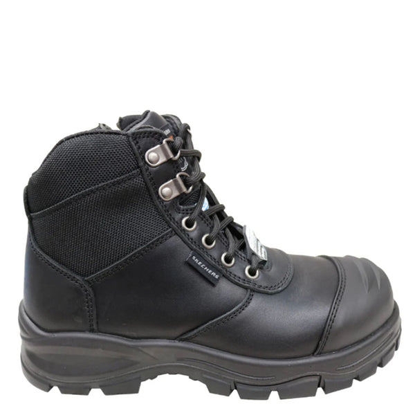 Mens Skechers For Work Boot Black