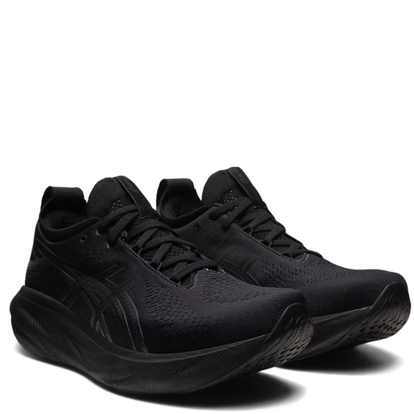 Mens Asics Gel Nimbus 25 Black/Black