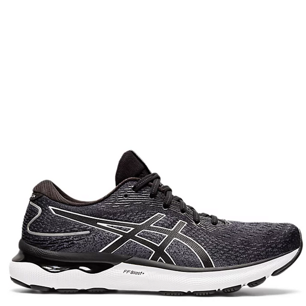 Mens Asics Gel Nimbus 24 4E (Extra Wide) Black/White