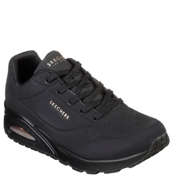 Womens Skechers Uno - Stand On Air Black