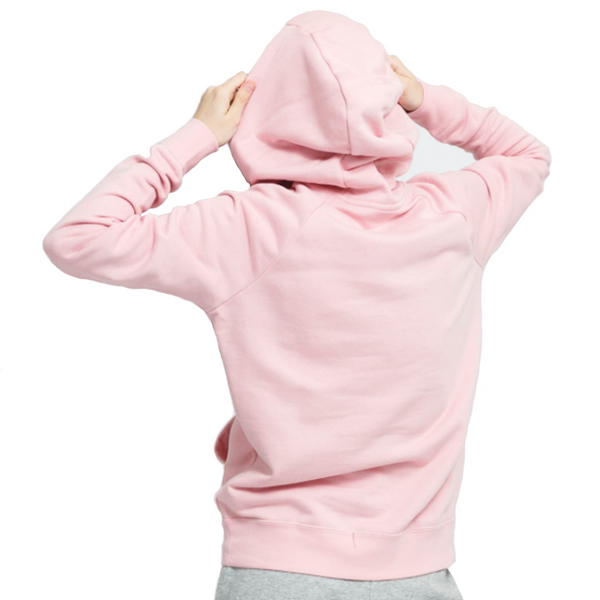 Womens Nike Sportswear Essential Fleece Pullover Hoodie Pink