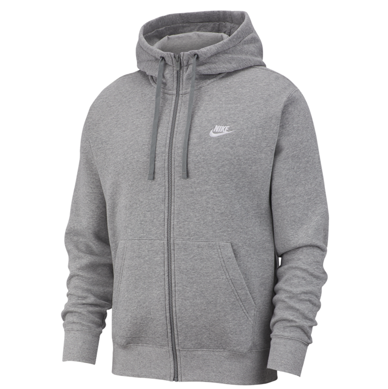 Mens nike grey hoodie hot sale