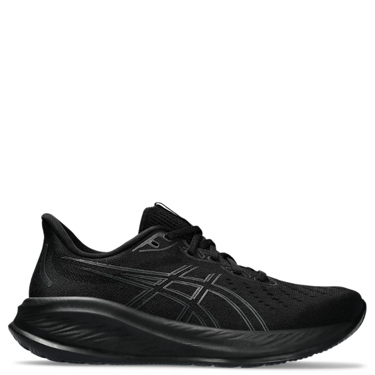 Mens Asics Gel Cumulus 26 Black/Black – Sneakers Direct Sydney