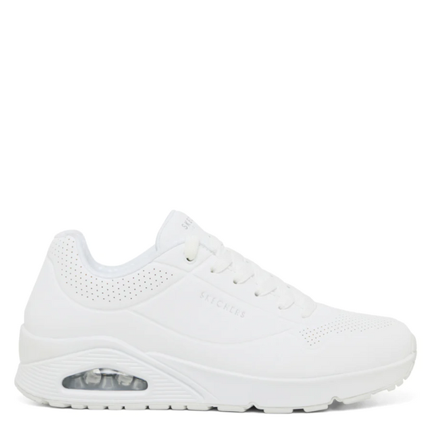 Mens Skechers Uno - Stand on Air White