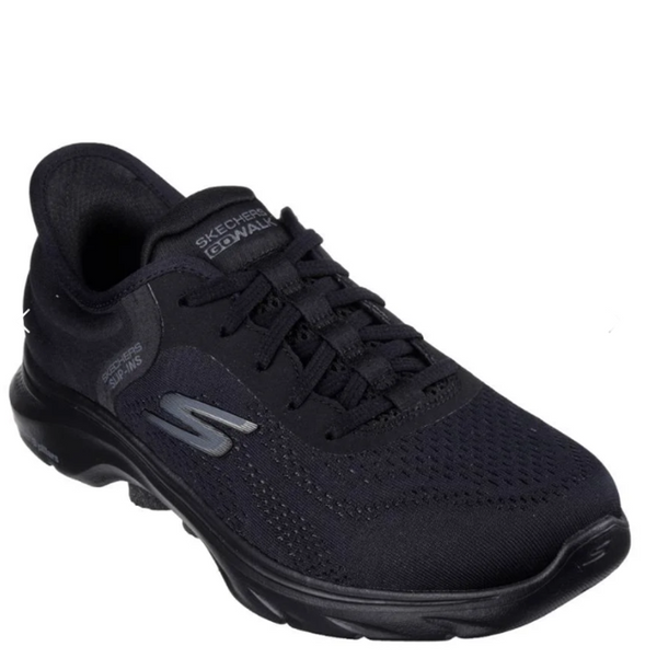 Womens Skechers Slip-In's Go Walk 7 - Valin Black