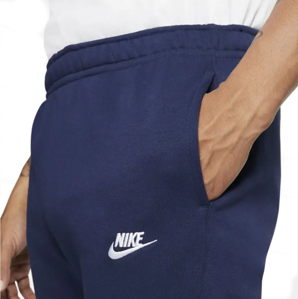 Mens Nike Sportswear Club Fleece Track Pants Navy
