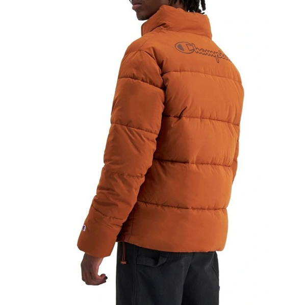 Champion Rochester Tape Puffer Jacket Umbered