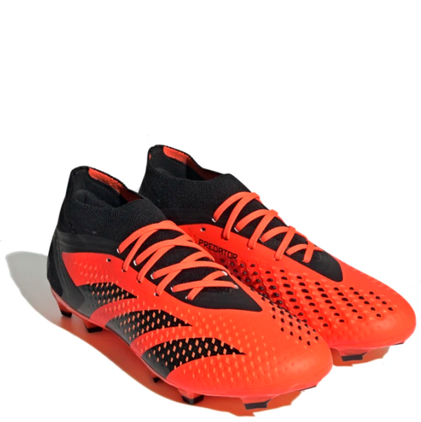 Mens Adidas Predator Accuracy.2  Firm Ground Boots Solar Orange/Black