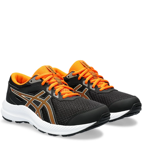 Kids Asics Gel Contend 8 GS Black/Bright Orange