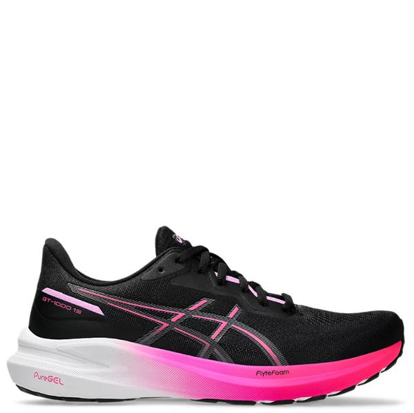 Womens Asics GT-1000 13 Black/Pink Glo