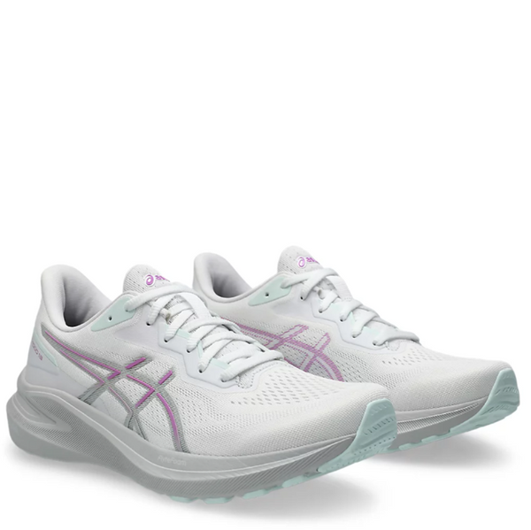 Womens Asics GT-1000 13 White/Lavender Glow