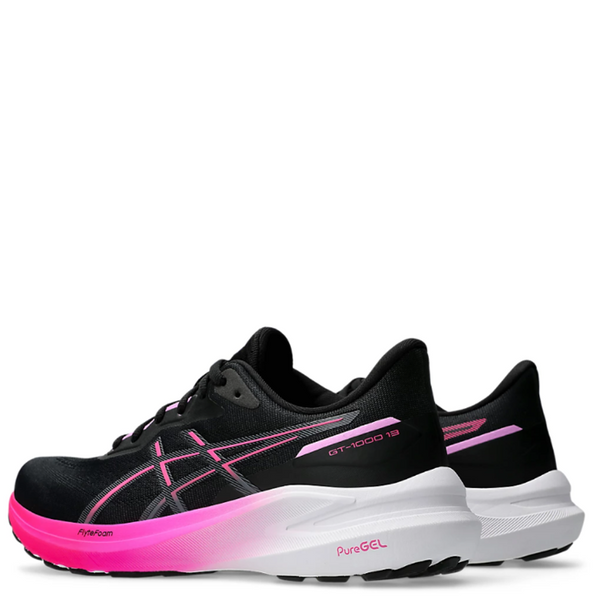 Womens Asics GT-1000 13 Black/Pink Glo