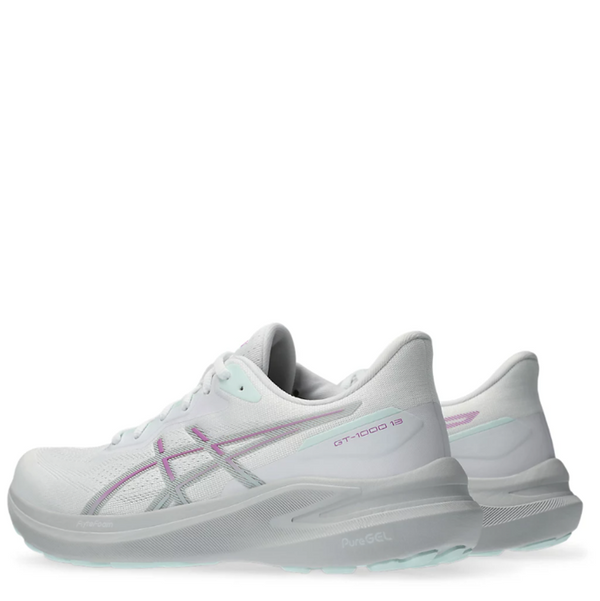 Womens Asics GT-1000 13 White/Lavender Glow