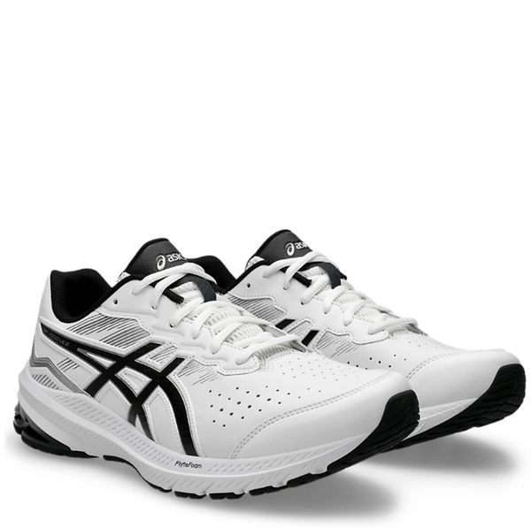 Mens Asics GT-1000 LE White/Pure Silver (2E WIDE)