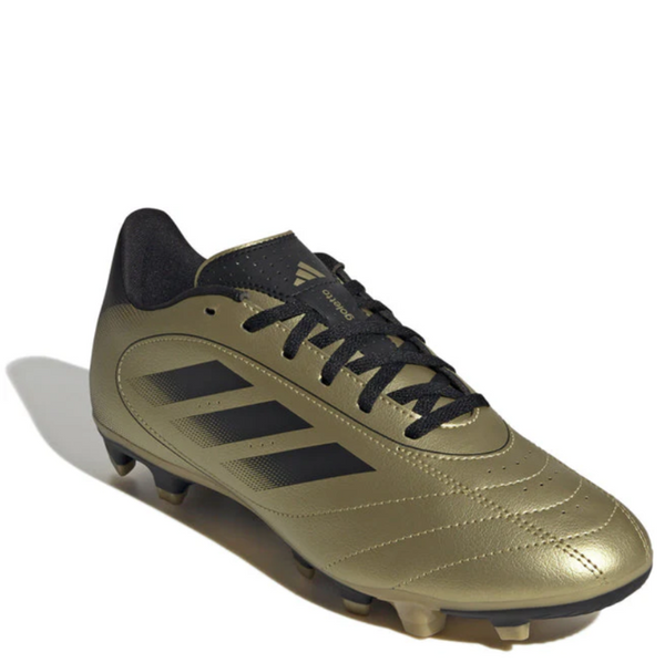 Mens Adidas Goletto IX Firm Ground/Multi Ground Boots Gold/Black