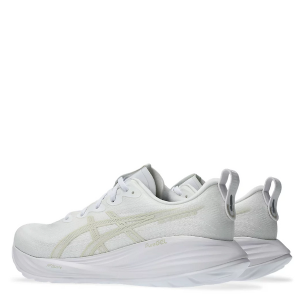 Mens Asics Gel Cumulus 27 White/Lake Grey