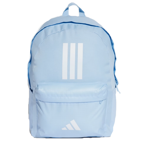Adidas Classic Back To School 3 Stripe Backpack Blue