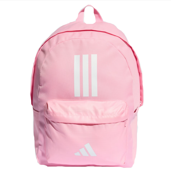 Adidas Classic Back To School 3 Stripe Backpack Pink