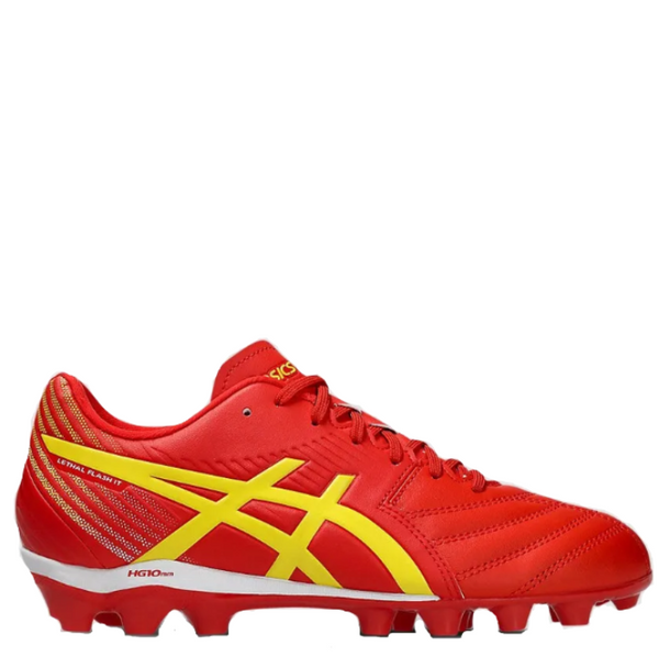 Kids Asics Lethal Flash IT 3 GS Fiery Red/Vibrant Yellow