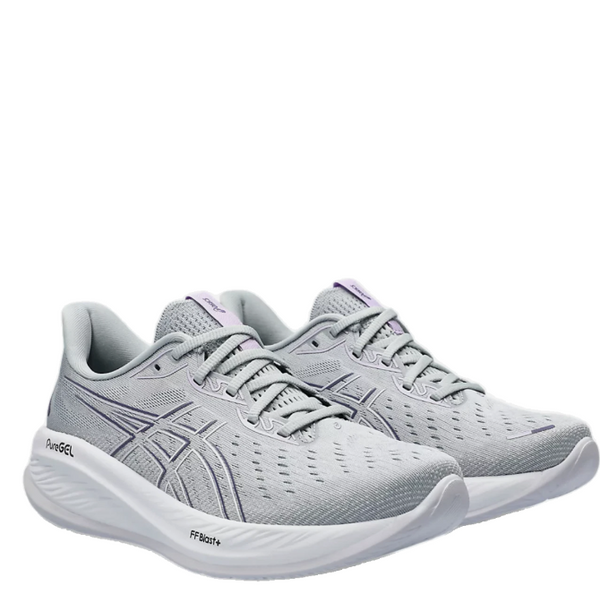 Womens Asics Gel Cumulus 26 Piedmont Grey/White