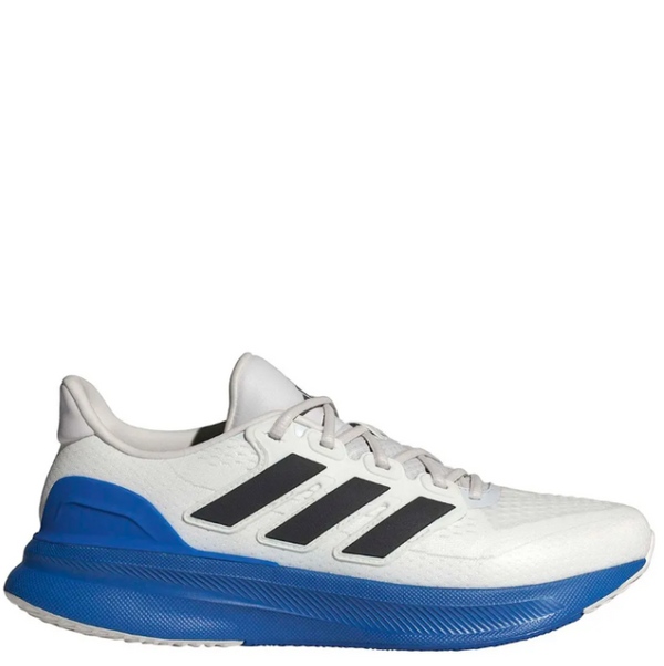 Mens Adidas UltraRun 5 White/Black/Blue