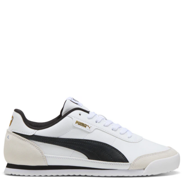 Mens Puma Turino II OG White/Black/Gold