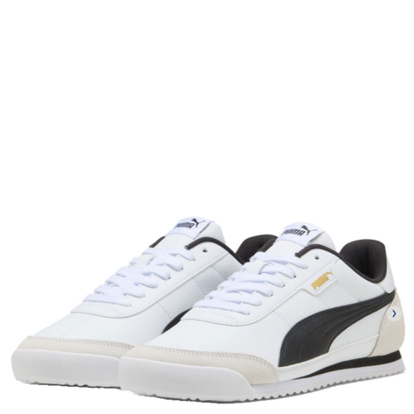 Mens Puma Turino II OG White/Black/Gold