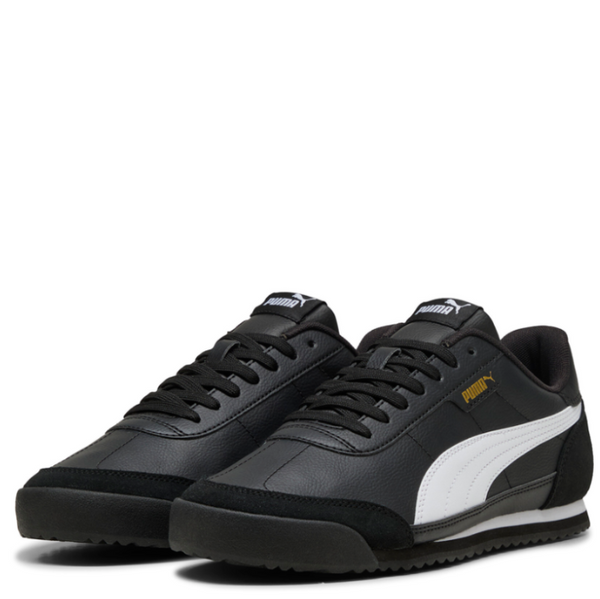 Mens Puma Turino II OG Black/White/Gold