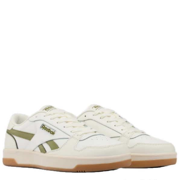 Mens Reebok Match Prime V2 Chalk/Beige/Green