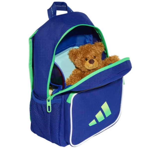 Adidas Little Kids Neon Backpack Blue/Green