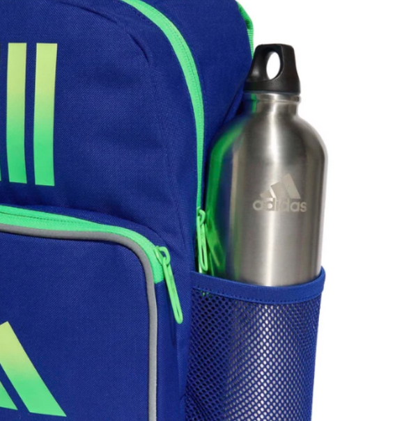 Adidas Little Kids Neon Backpack Blue/Green