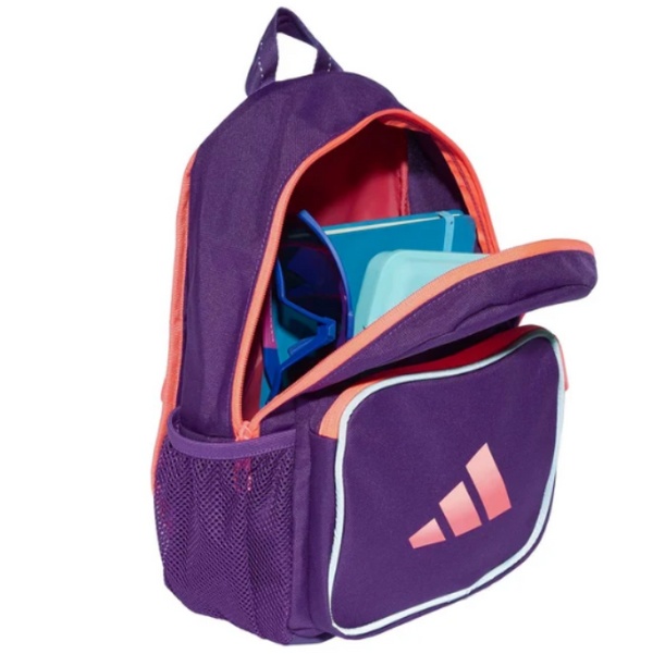 Adidas Little Kids Neon Backpack Purple