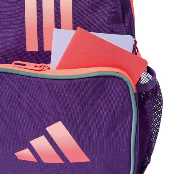 Adidas Little Kids Neon Backpack Purple