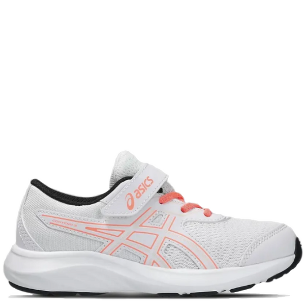 Kids Asics Contend 9 PS White/Pearl Pink